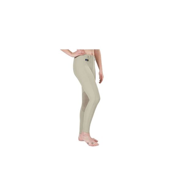 Irideon Cadence Classic Knee Patch Breeches Tan Girls XS - Picture 2 of 8